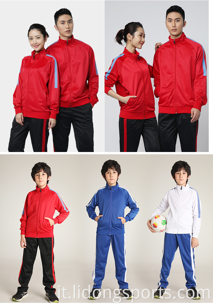 Lidong New Design Sports Track Suit/Sublimation Blank Wear per uomini